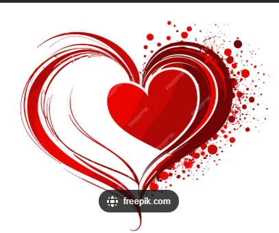 Falling heart embroidery design, filled heart, instant download, machine embroidery, DIGITAL FILE