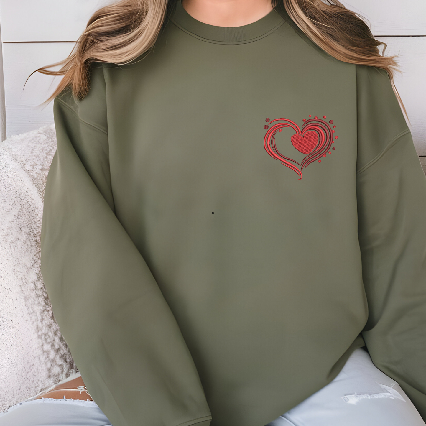 Falling heart embroidery design, filled heart, instant download, machine embroidery, DIGITAL FILE