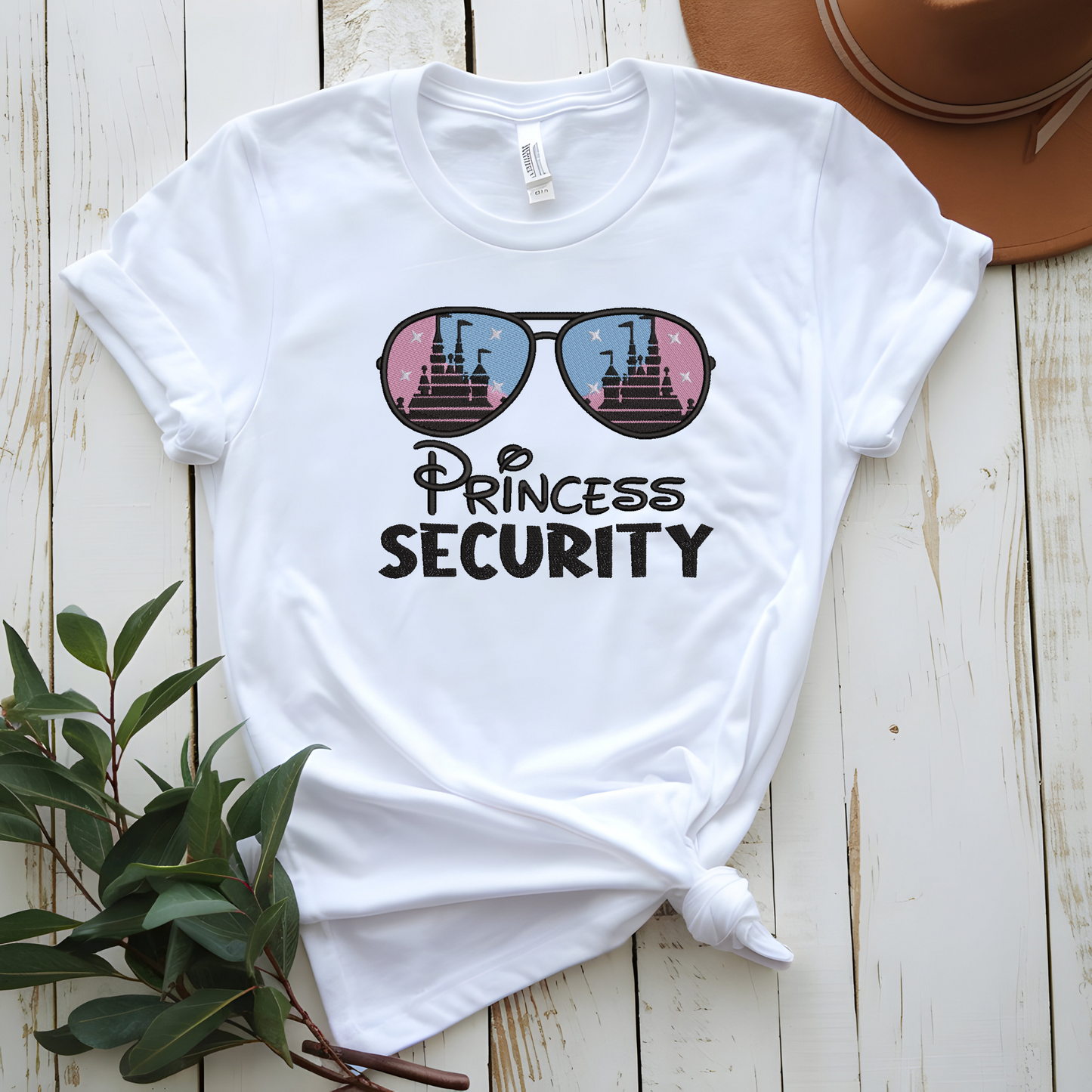 princess security, Dad design, family vacation, gifts for dad, machine embroidery, DIGITAL FILE