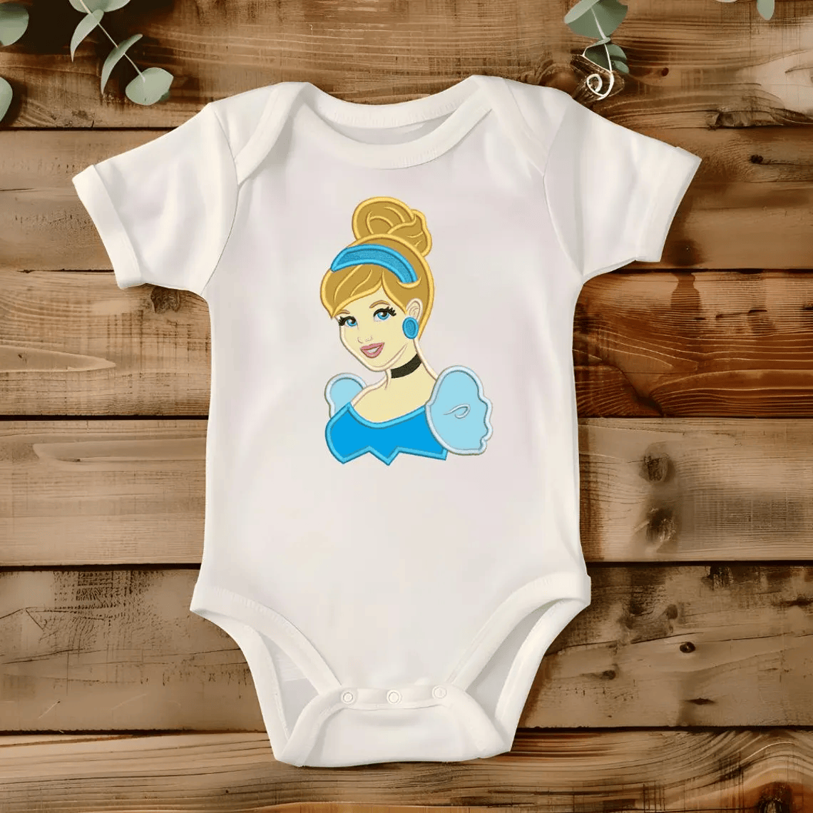 Cinderella, princess design, themed design, instant download, machine embroidery, DIGITAL FILE